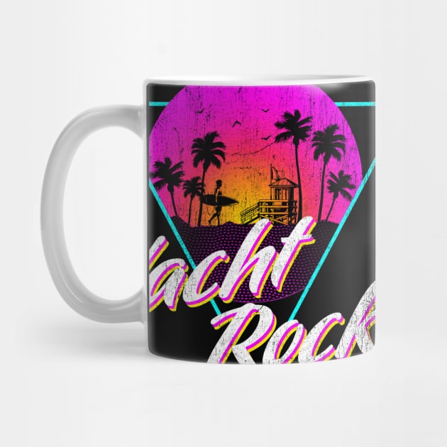 Yacht Rock Party Boat Drinking Beach Design by Vector Deluxe